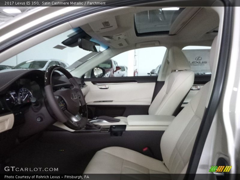 Satin Cashmere Metallic / Parchment 2017 Lexus ES 350