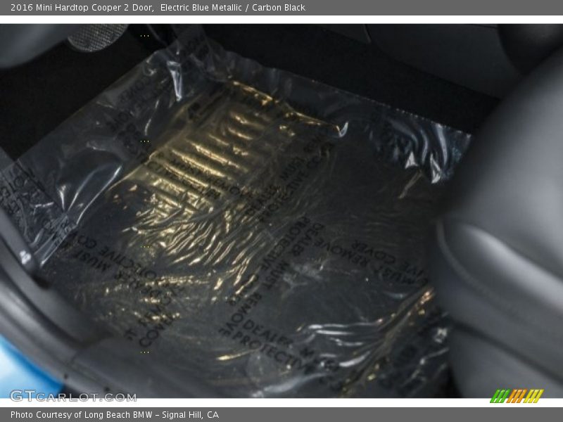 Electric Blue Metallic / Carbon Black 2016 Mini Hardtop Cooper 2 Door