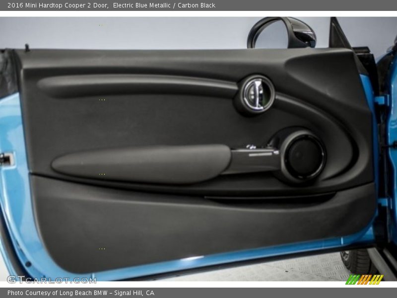 Electric Blue Metallic / Carbon Black 2016 Mini Hardtop Cooper 2 Door