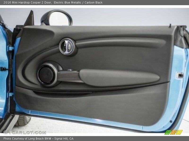 Electric Blue Metallic / Carbon Black 2016 Mini Hardtop Cooper 2 Door