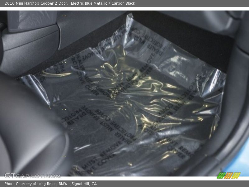 Electric Blue Metallic / Carbon Black 2016 Mini Hardtop Cooper 2 Door