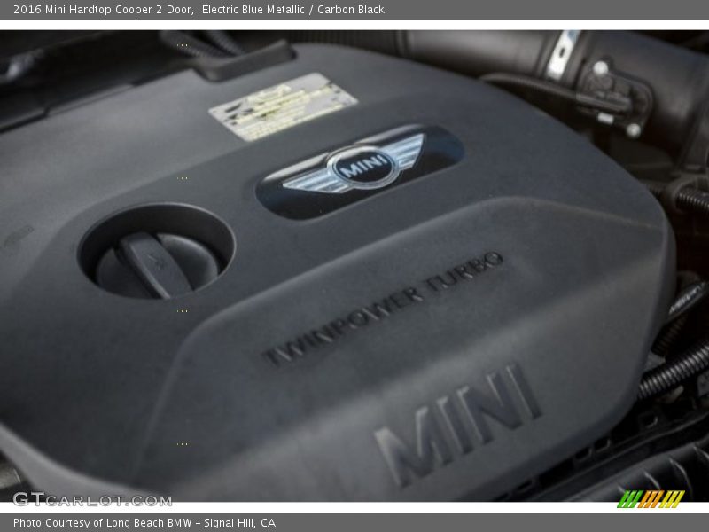 Electric Blue Metallic / Carbon Black 2016 Mini Hardtop Cooper 2 Door