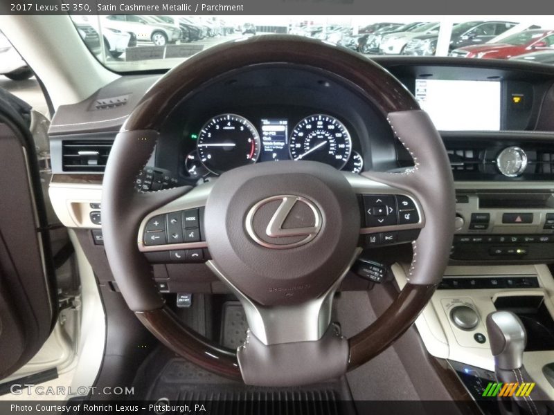 Satin Cashmere Metallic / Parchment 2017 Lexus ES 350