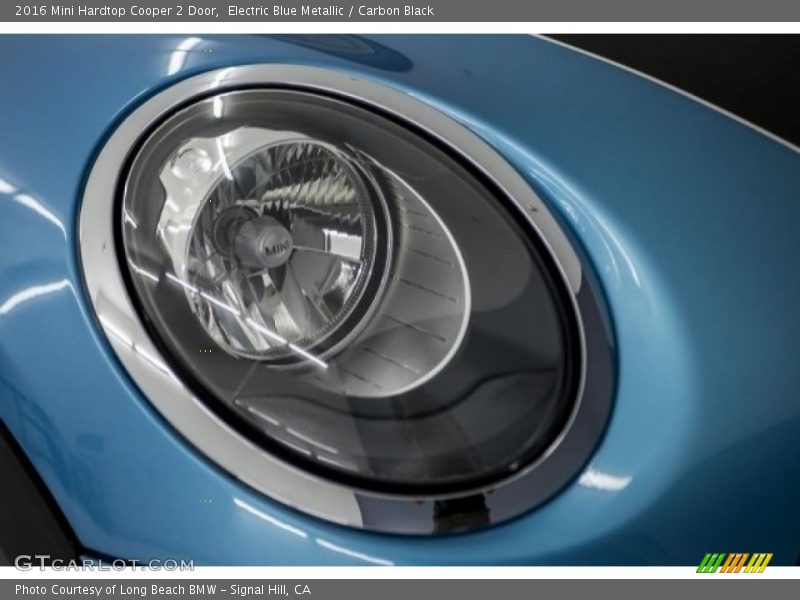 Electric Blue Metallic / Carbon Black 2016 Mini Hardtop Cooper 2 Door