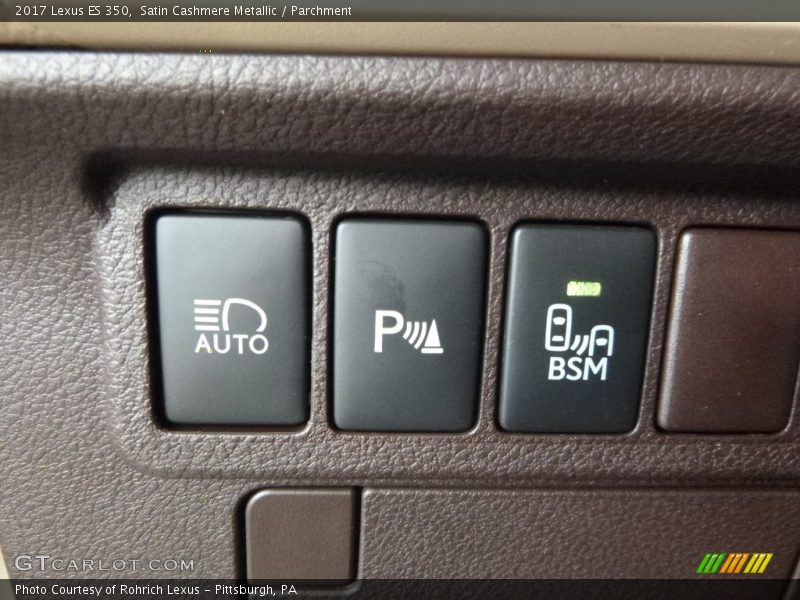 Satin Cashmere Metallic / Parchment 2017 Lexus ES 350