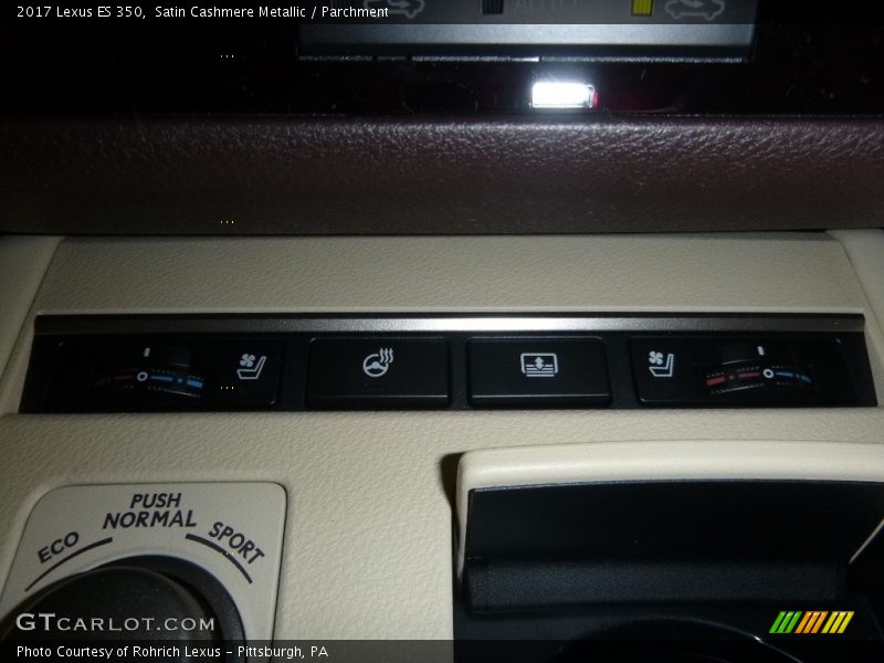 Satin Cashmere Metallic / Parchment 2017 Lexus ES 350