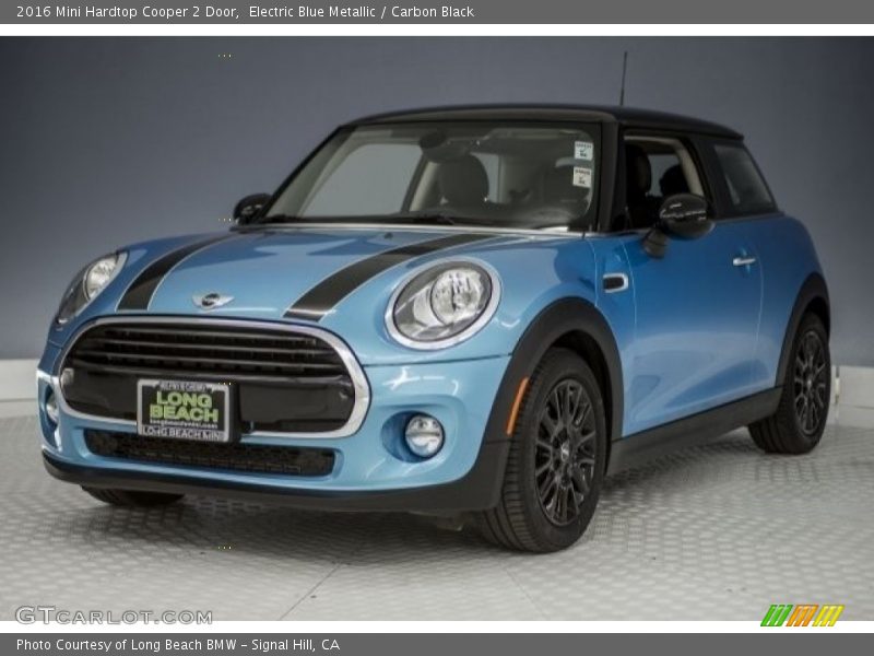 Electric Blue Metallic / Carbon Black 2016 Mini Hardtop Cooper 2 Door