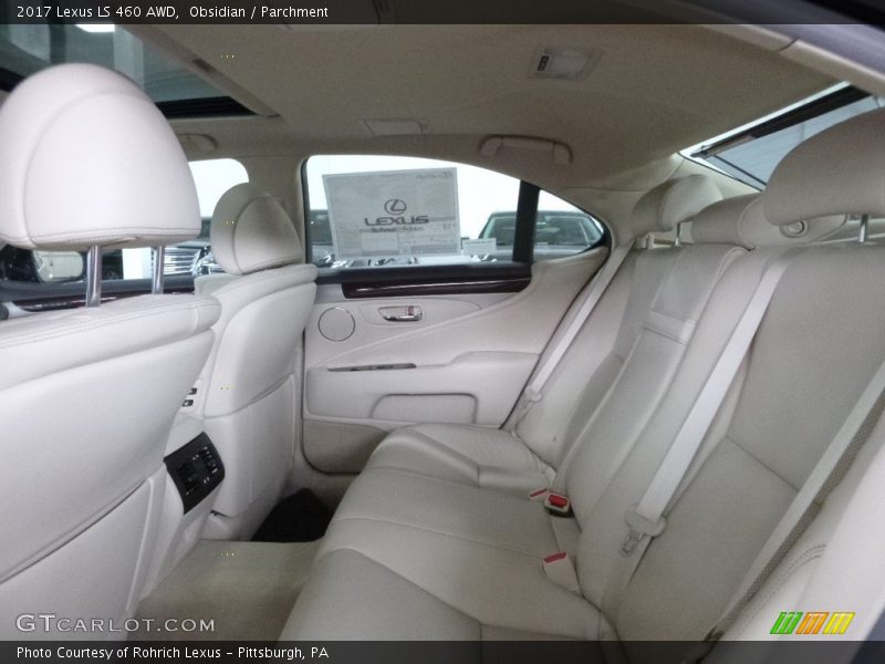 Obsidian / Parchment 2017 Lexus LS 460 AWD