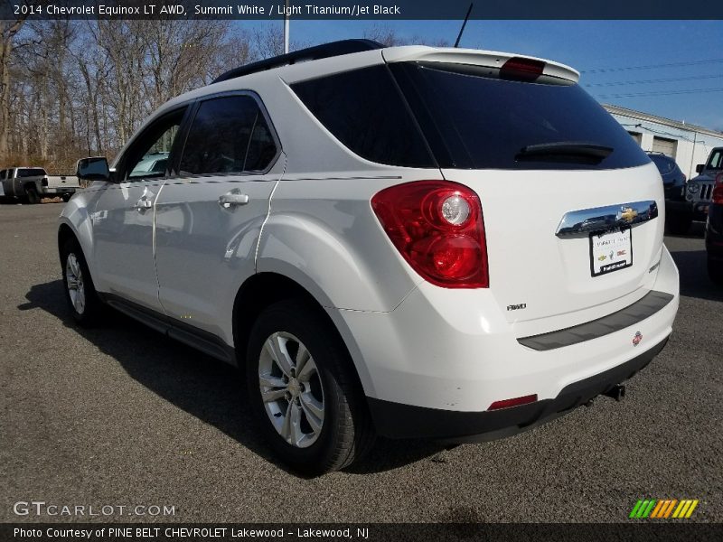 Summit White / Light Titanium/Jet Black 2014 Chevrolet Equinox LT AWD