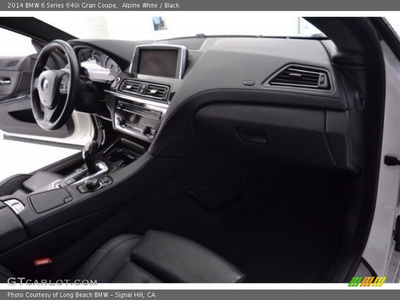 Alpine White / Black 2014 BMW 6 Series 640i Gran Coupe
