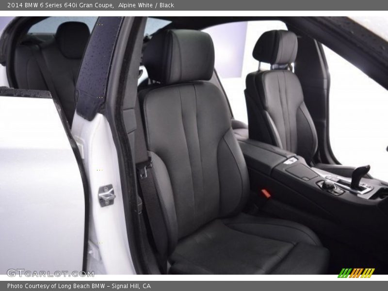 Alpine White / Black 2014 BMW 6 Series 640i Gran Coupe