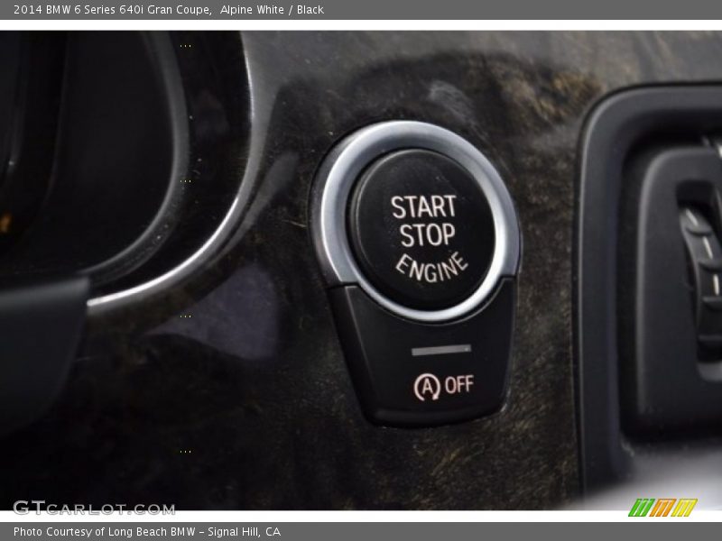 Alpine White / Black 2014 BMW 6 Series 640i Gran Coupe