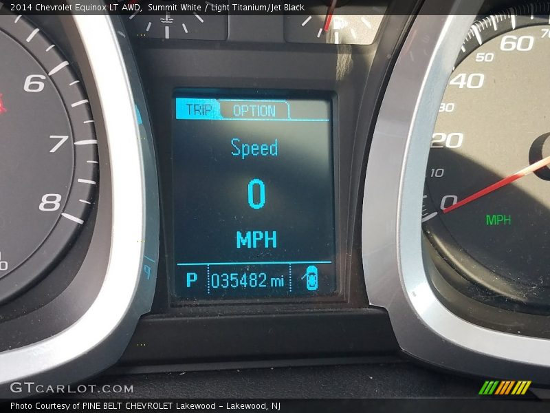 Summit White / Light Titanium/Jet Black 2014 Chevrolet Equinox LT AWD