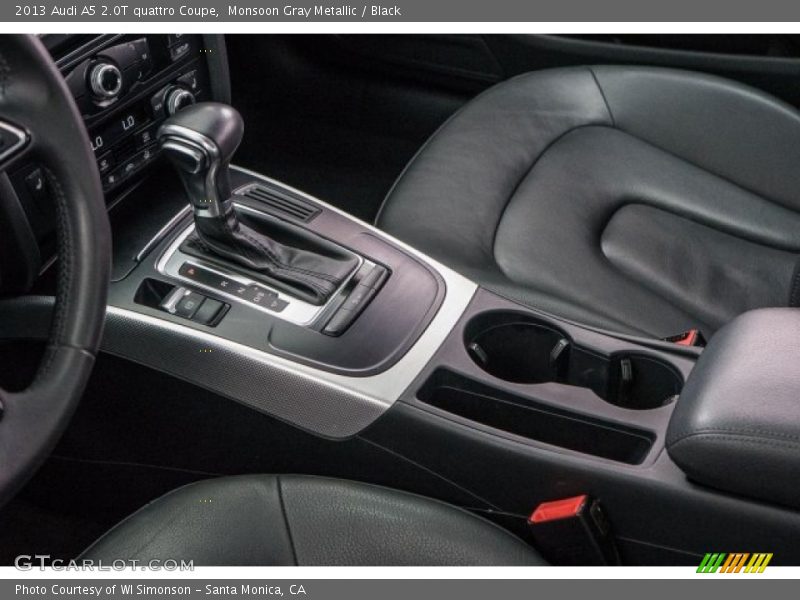 Monsoon Gray Metallic / Black 2013 Audi A5 2.0T quattro Coupe