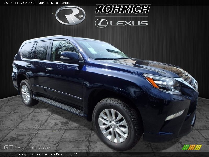 Nightfall Mica / Sepia 2017 Lexus GX 460