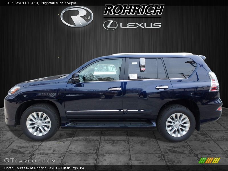 Nightfall Mica / Sepia 2017 Lexus GX 460
