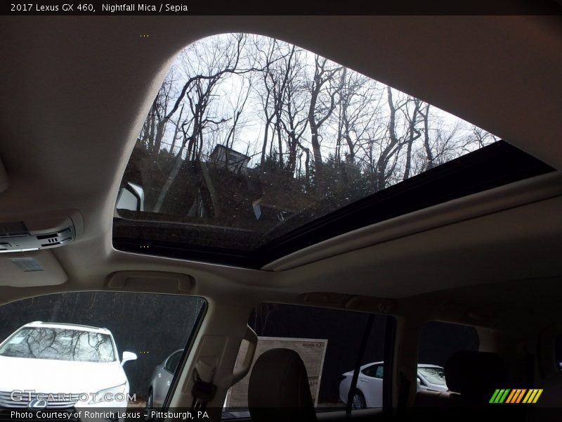 Nightfall Mica / Sepia 2017 Lexus GX 460