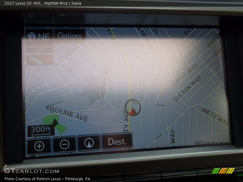 Nightfall Mica / Sepia 2017 Lexus GX 460