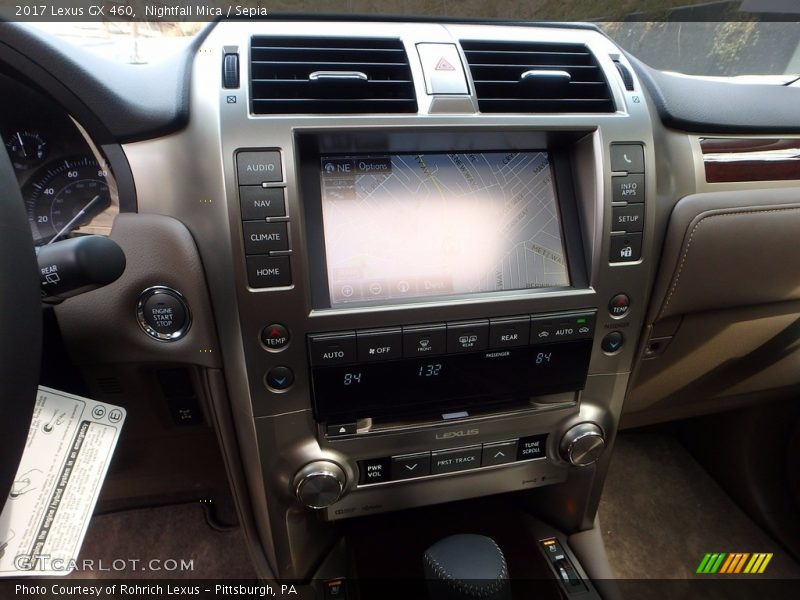 Nightfall Mica / Sepia 2017 Lexus GX 460