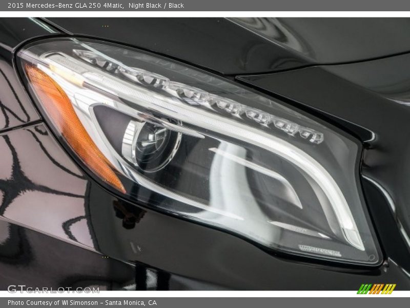 Night Black / Black 2015 Mercedes-Benz GLA 250 4Matic