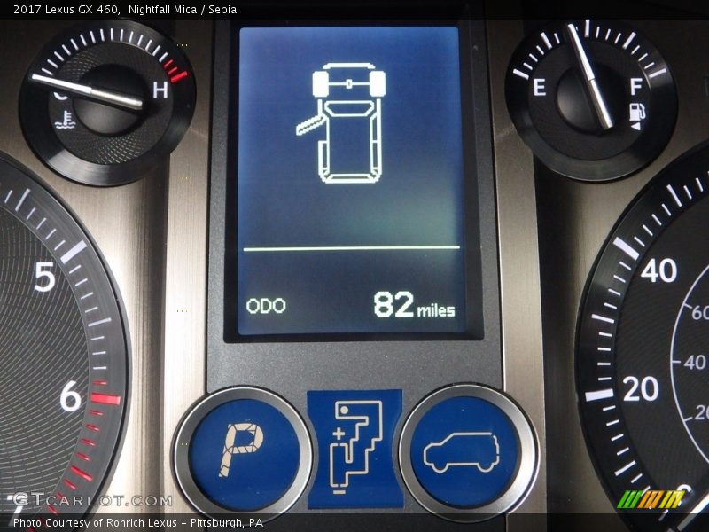 Nightfall Mica / Sepia 2017 Lexus GX 460