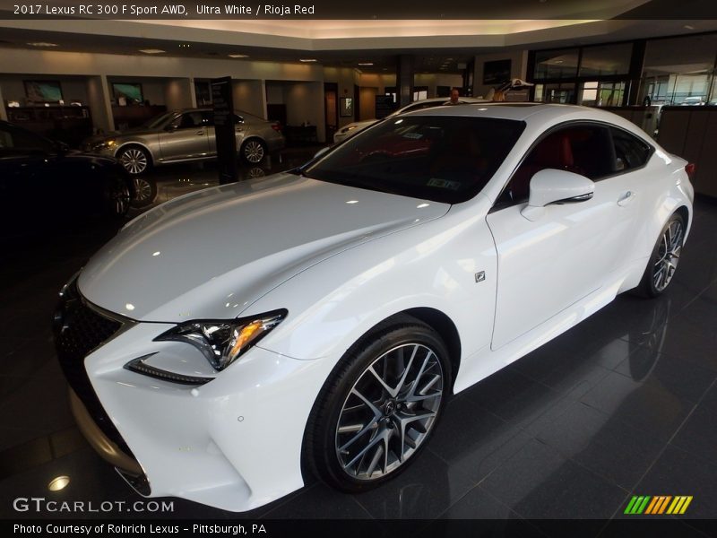 Front 3/4 View of 2017 RC 300 F Sport AWD