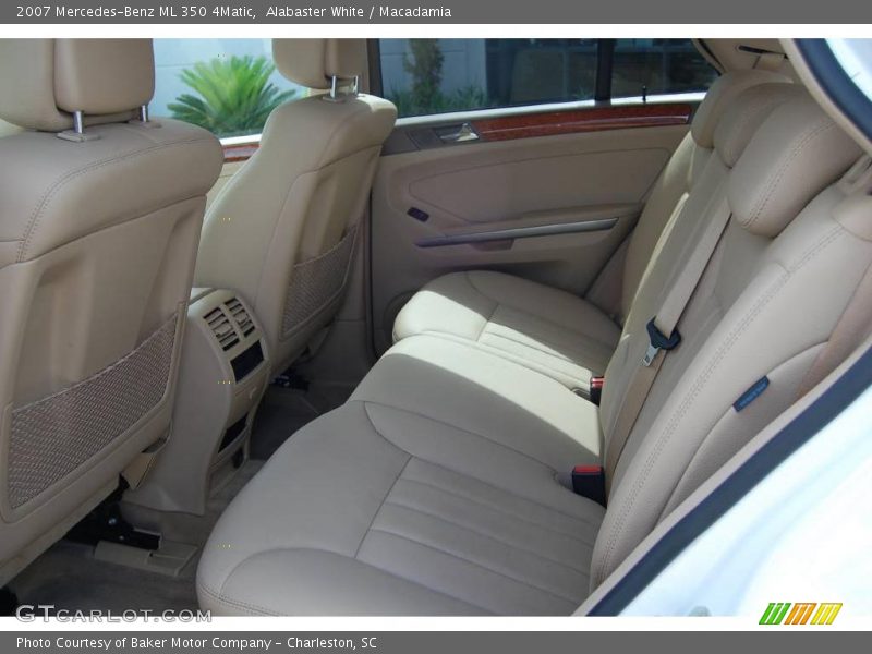 Alabaster White / Macadamia 2007 Mercedes-Benz ML 350 4Matic