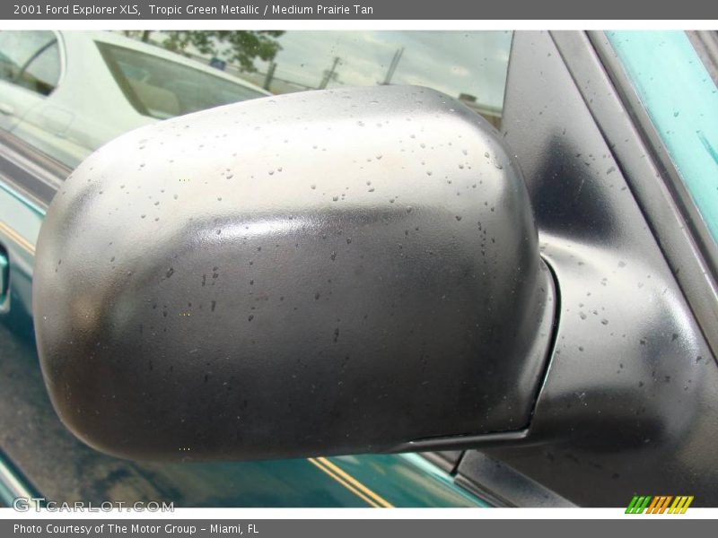 Tropic Green Metallic / Medium Prairie Tan 2001 Ford Explorer XLS