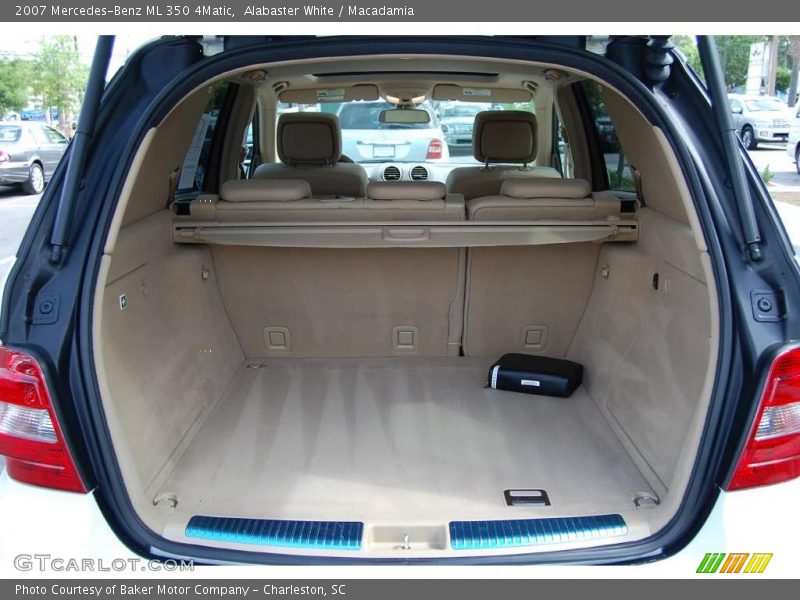 Alabaster White / Macadamia 2007 Mercedes-Benz ML 350 4Matic
