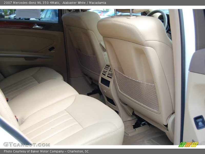 Alabaster White / Macadamia 2007 Mercedes-Benz ML 350 4Matic