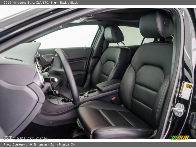 Night Black / Black 2016 Mercedes-Benz GLA 250