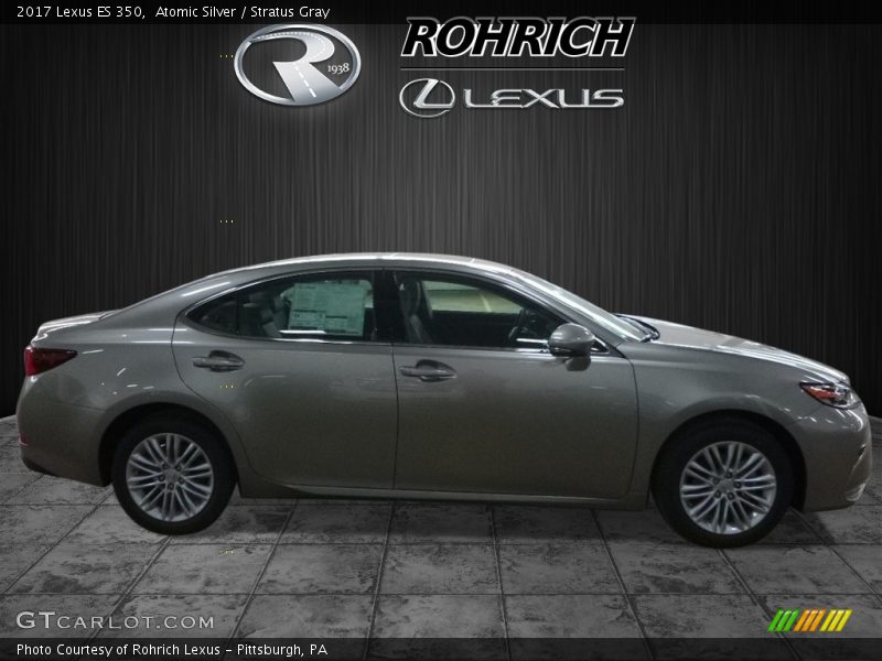 Atomic Silver / Stratus Gray 2017 Lexus ES 350