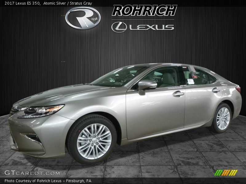 Atomic Silver / Stratus Gray 2017 Lexus ES 350
