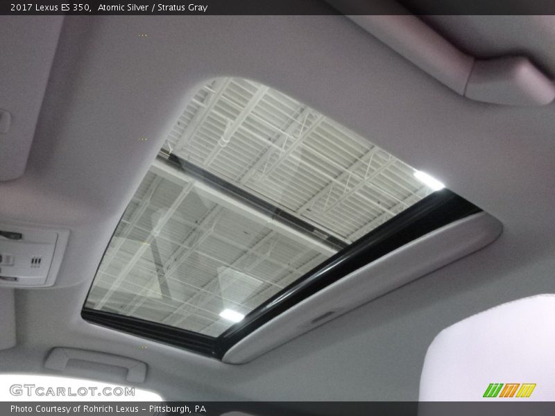 Atomic Silver / Stratus Gray 2017 Lexus ES 350