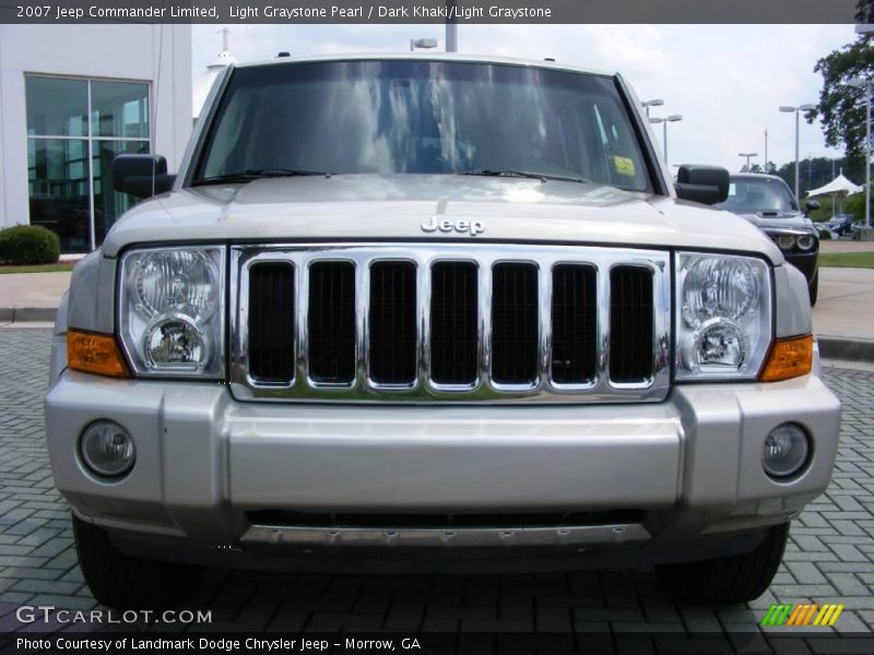 Light Graystone Pearl / Dark Khaki/Light Graystone 2007 Jeep Commander Limited