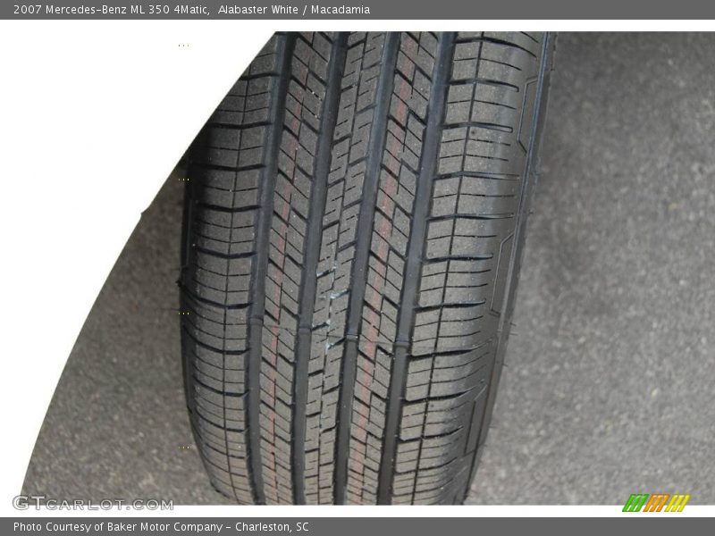 Alabaster White / Macadamia 2007 Mercedes-Benz ML 350 4Matic