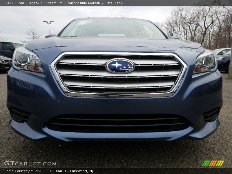Twilight Blue Metallic / Slate Black 2017 Subaru Legacy 2.5i Premium