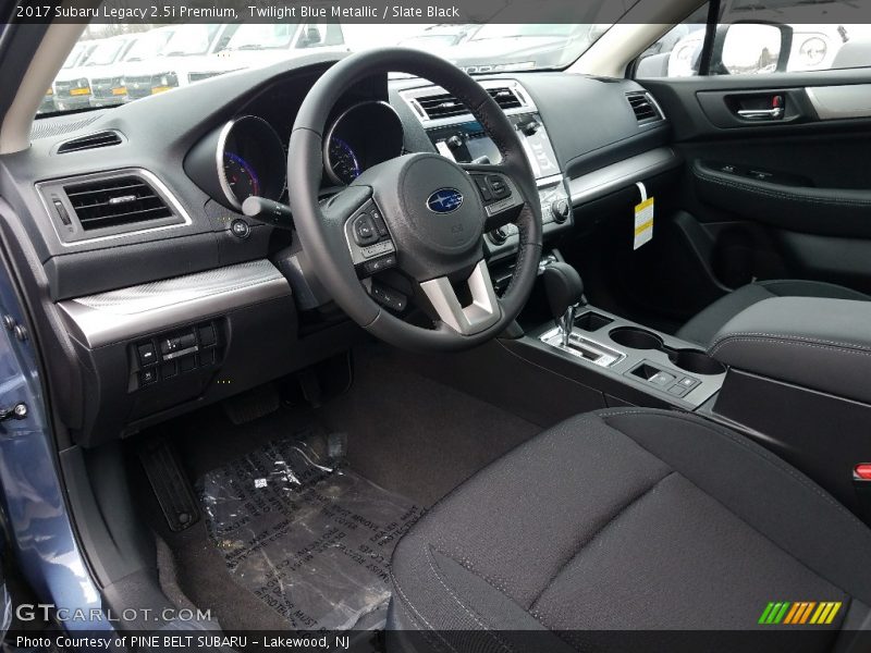 Twilight Blue Metallic / Slate Black 2017 Subaru Legacy 2.5i Premium