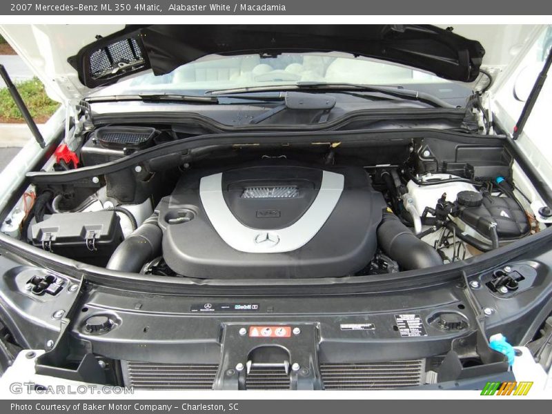 Alabaster White / Macadamia 2007 Mercedes-Benz ML 350 4Matic