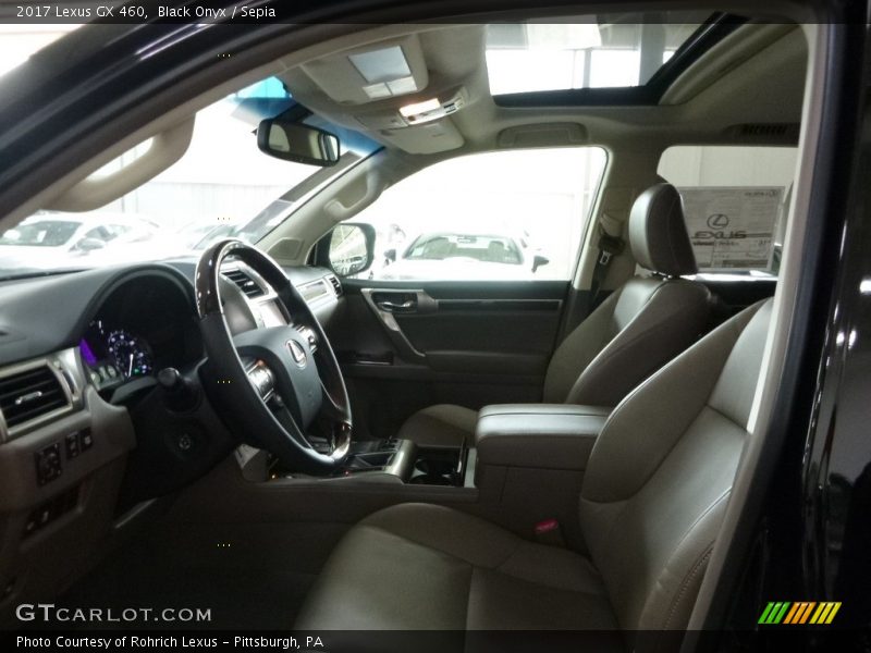 Black Onyx / Sepia 2017 Lexus GX 460