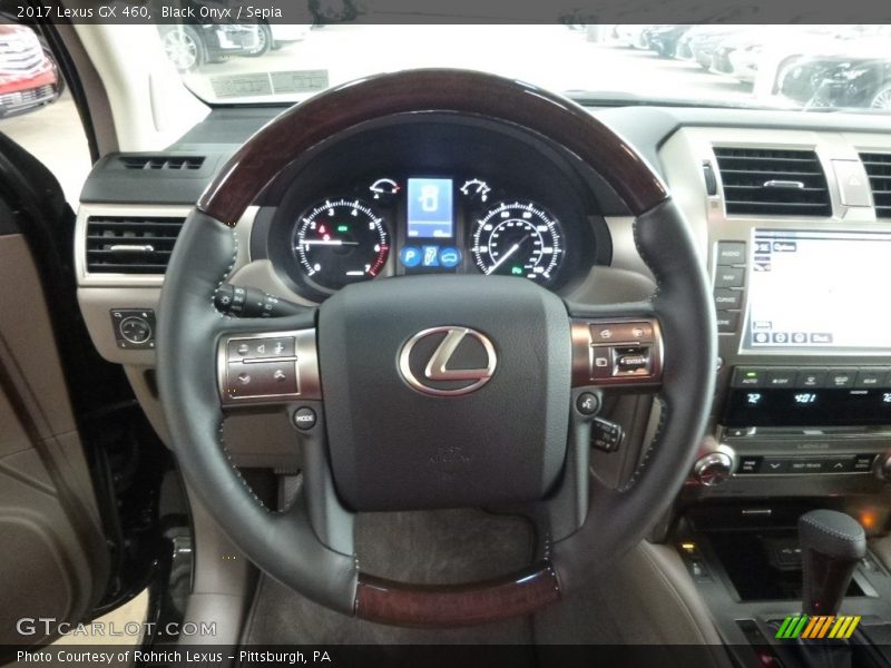Black Onyx / Sepia 2017 Lexus GX 460