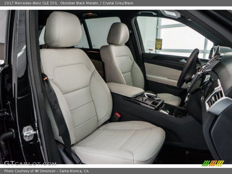 Obsidian Black Metallic / Crystal Grey/Black 2017 Mercedes-Benz GLE 350
