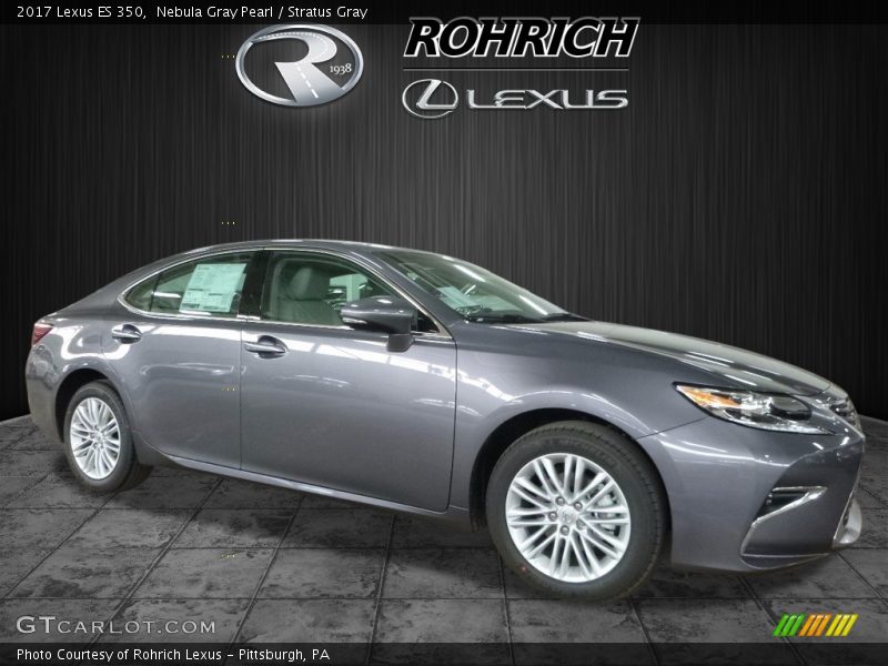 Nebula Gray Pearl / Stratus Gray 2017 Lexus ES 350