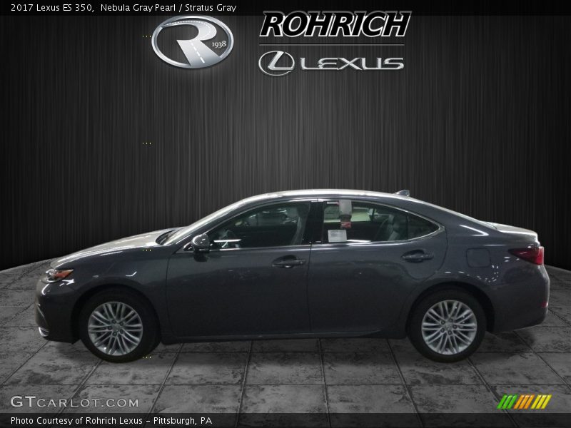Nebula Gray Pearl / Stratus Gray 2017 Lexus ES 350