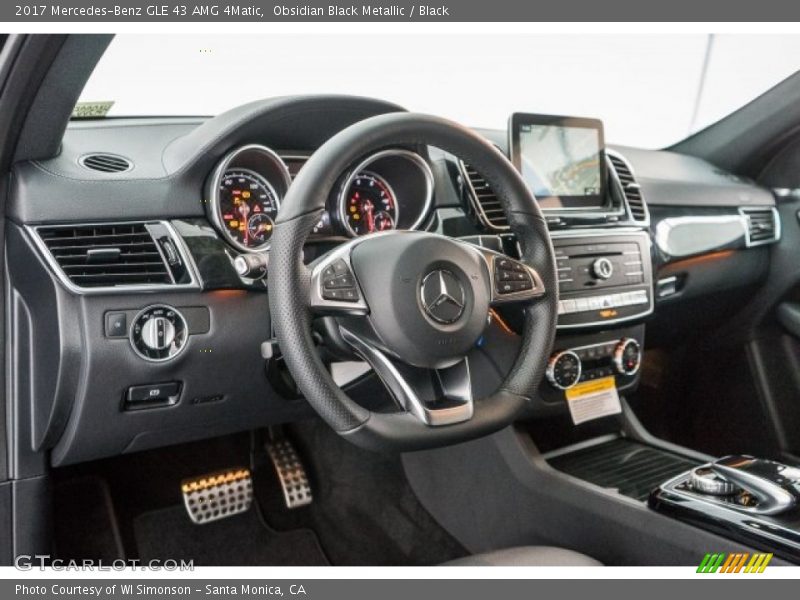 Obsidian Black Metallic / Black 2017 Mercedes-Benz GLE 43 AMG 4Matic