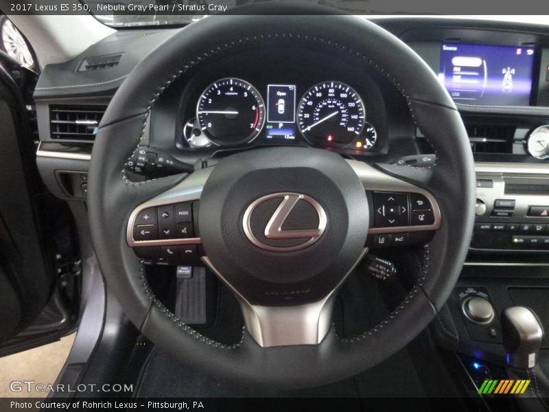 Nebula Gray Pearl / Stratus Gray 2017 Lexus ES 350
