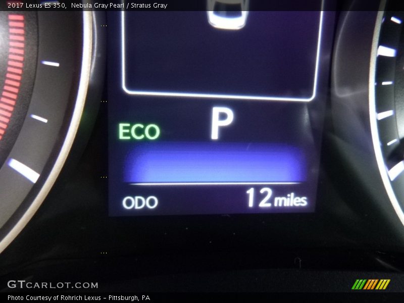Nebula Gray Pearl / Stratus Gray 2017 Lexus ES 350