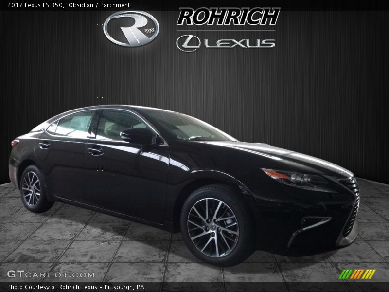 Obsidian / Parchment 2017 Lexus ES 350