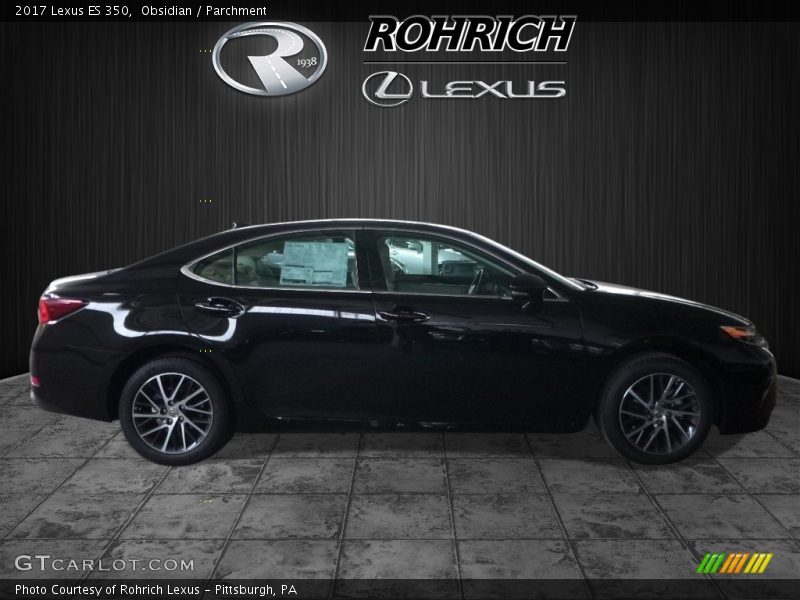 Obsidian / Parchment 2017 Lexus ES 350