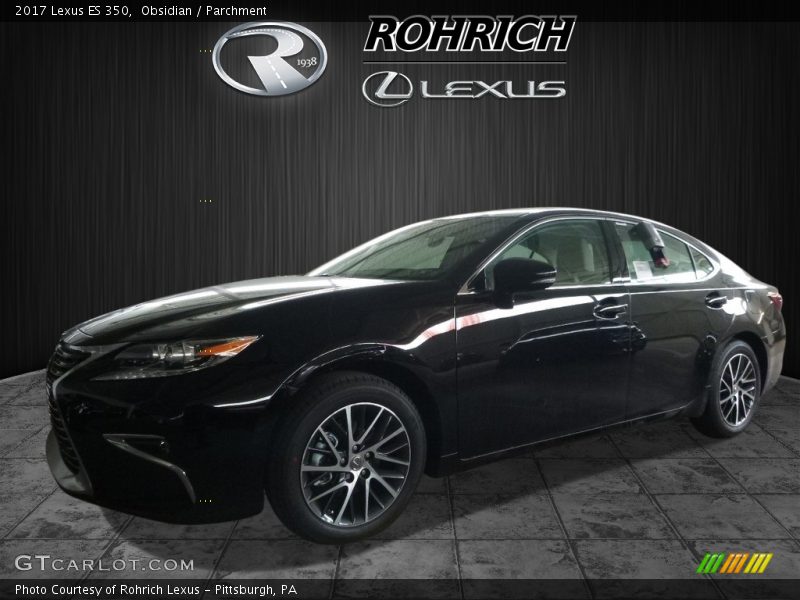 Obsidian / Parchment 2017 Lexus ES 350